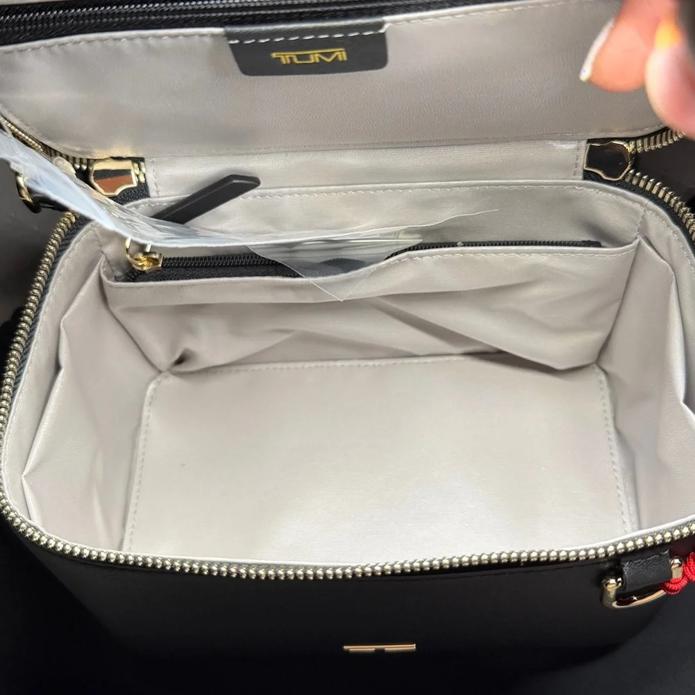 Tumi Voyageur Black Mini case Crossbody Bag - Picture 8 of 11